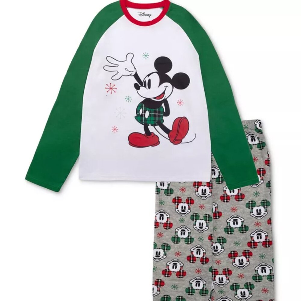 Briefly Stated Women's Mickey Mouse Pajamas Set/NWT/S